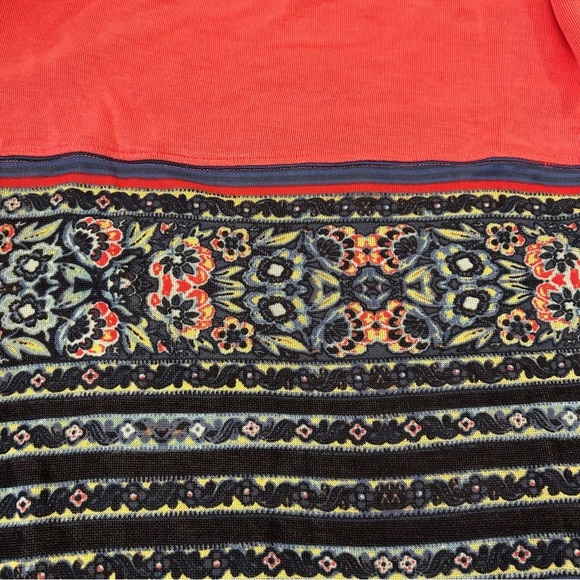 FREE PEOPLE Oversized Printed Colorblock T-Shirt Dress - Picture 6 of 9